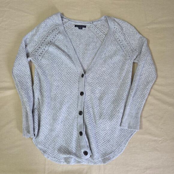 American Eagle Outfitters oversized Cardigan woman's size S - Picture 2 of 9